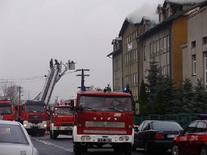 Wieści pożar szkoły w Gorzkowicach