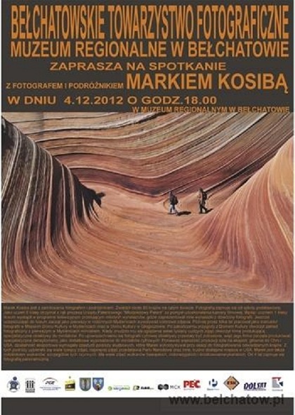 wieści - plakat spotkanie z Markiem Kosibą