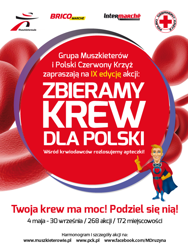 Zbieramy krew dla Polski - IX edycja